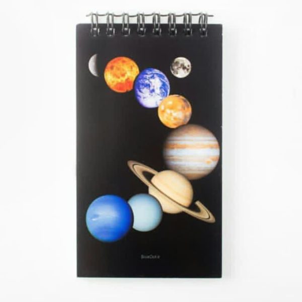 دفترچه یادداشت منظومه شمسی